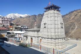 Aerial view of Joshimath town on the way to Valley of Flowers trek