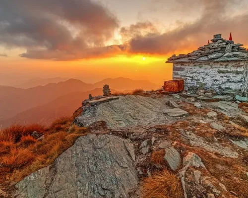 Tungnath to chandrashila trek- chopta Tunghnath Trek